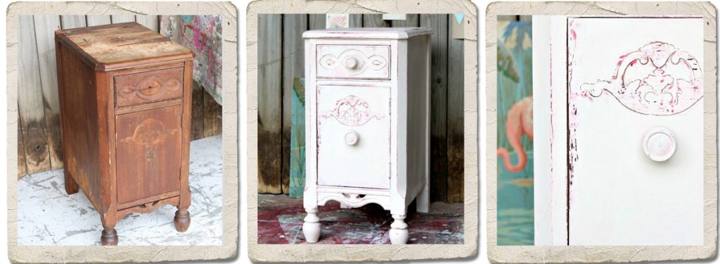 Chalk Paint Vaseling Distressed Furniture