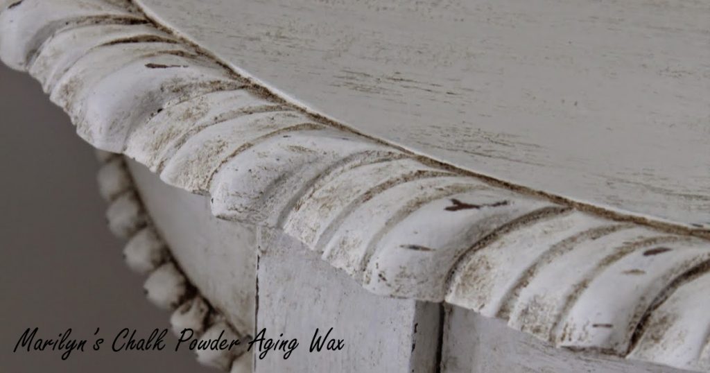 Chalk Painting Techniques Using Dark Wax